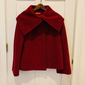 Itala Testino Alpaca Wool Jacket Coat Size Medium